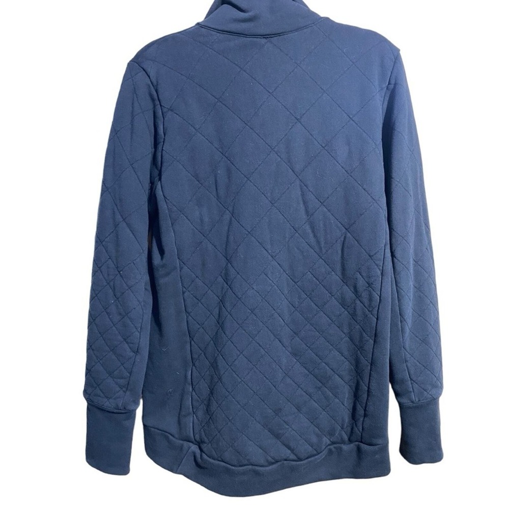 Lululemon black quilted forever warm pullover in excellent condition women's 8 - Picture 9 of 10